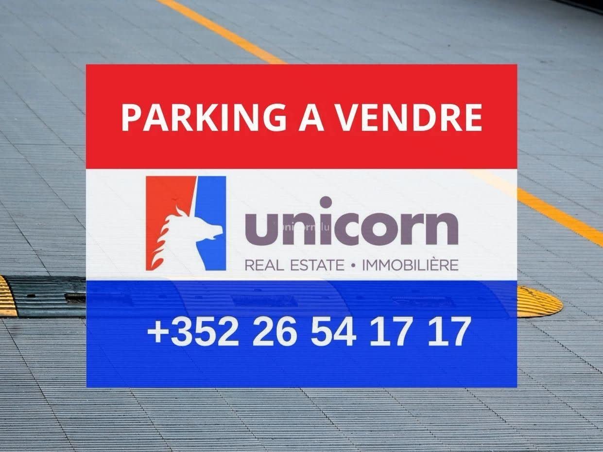 Parking en vente à Belvaux